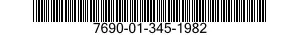 7690-01-345-1982 LABEL 7690013451982 013451982
