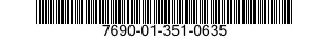 7690-01-351-0635 LABEL 7690013510635 013510635