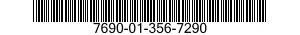7690-01-356-7290 LABEL 7690013567290 013567290