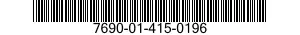 7690-01-415-0196 MARKER,IDENTIFICATION 7690014150196 014150196