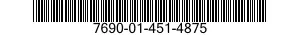7690-01-451-4875 MARKER,IDENTIFICATION 7690014514875 014514875
