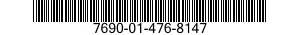 7690-01-476-8147 LABEL 7690014768147 014768147