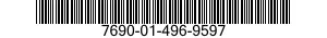 7690-01-496-9597 LABEL 7690014969597 014969597