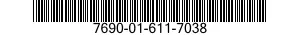7690-01-611-7038 MARKER,IDENTIFICATION 7690016117038 016117038