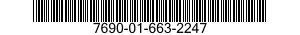7690-01-663-2247 LABEL 7690016632247 016632247