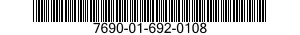 7690-01-692-0108 MARKER,IDENTIFICATION 7690016920108 016920108