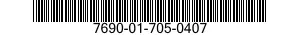 7690-01-705-0407 LABEL 7690017050407 017050407