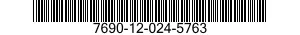 7690-12-024-5763 PLATE,IDENTIFICATION 7690120245763 120245763