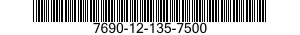7690-12-135-7500  7690121357500 121357500