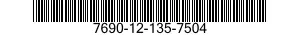 7690-12-135-7504  7690121357504 121357504