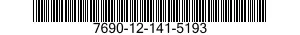 7690-12-141-5193  7690121415193 121415193