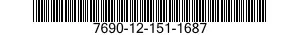 7690-12-151-1687  7690121511687 121511687