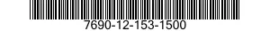 7690-12-153-1500  7690121531500 121531500