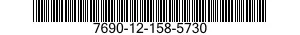 7690-12-158-5730 LABEL 7690121585730 121585730