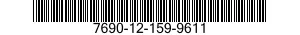 7690-12-159-9611  7690121599611 121599611