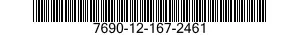 7690-12-167-2461  7690121672461 121672461