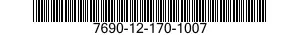7690-12-170-1007  7690121701007 121701007