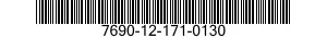7690-12-171-0130 MARKER,IDENTIFICATION 7690121710130 121710130