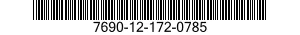 7690-12-172-0785 DECAL 7690121720785 121720785