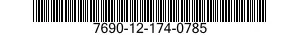 7690-12-174-0785  7690121740785 121740785
