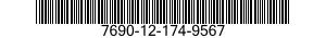 7690-12-174-9567 DECAL 7690121749567 121749567