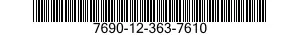 7690-12-363-7610 MARKER SET,IDENTIFICATION 7690123637610 123637610