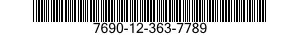 7690-12-363-7789 MARKER,IDENTIFICATION 7690123637789 123637789