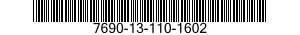 7690-13-110-1602  7690131101602 131101602