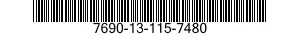 7690-13-115-7480 MARKER,IDENTIFICATION 7690131157480 131157480