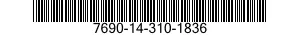 7690-14-310-1836  7690143101836 143101836