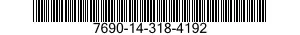 7690-14-318-4192  7690143184192 143184192