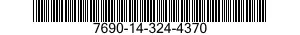 7690-14-324-4370 LABEL 7690143244370 143244370
