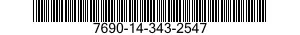7690-14-343-2547  7690143432547 143432547