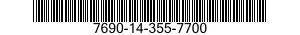 7690-14-355-7700 MARKER,IDENTIFICATION 7690143557700 143557700