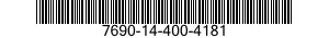 7690-14-400-4181  7690144004181 144004181