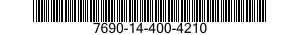 7690-14-400-4210 MARKER,IDENTIFICATION 7690144004210 144004210