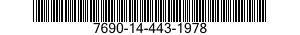 7690-14-443-1978  7690144431978 144431978