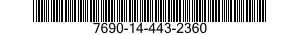 7690-14-443-2360  7690144432360 144432360