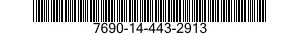 7690-14-443-2913  7690144432913 144432913