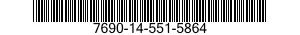 7690-14-551-5864 MARKER SET,IDENTIFICATION 7690145515864 145515864