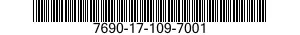 7690-17-109-7001 MARKER,IDENTIFICATION 7690171097001 171097001