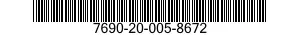 7690-20-005-8672 MARKER,IDENTIFICATION 7690200058672 200058672