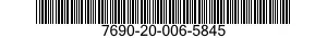 7690-20-006-5845 CARD SET,INSTRUCTION 7690200065845 200065845