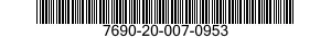 7690-20-007-0953 MARKER,IDENTIFICATION 7690200070953 200070953