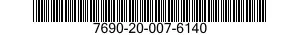 7690-20-007-6140 LABEL 7690200076140 200076140