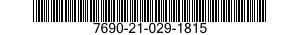7690-21-029-1815  7690210291815 210291815