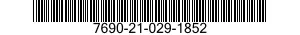 7690-21-029-1852  7690210291852 210291852