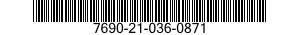 7690-21-036-0871 LABEL 7690210360871 210360871