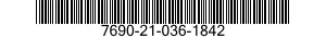 7690-21-036-1842  7690210361842 210361842