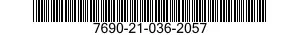 7690-21-036-2057  7690210362057 210362057